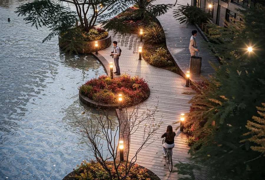 Exterior Light Studies — view 3