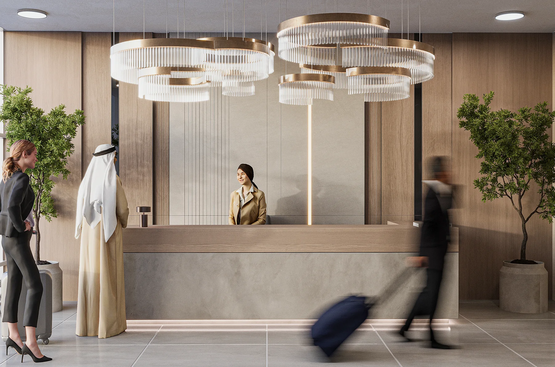Lobby Interior — Interior design