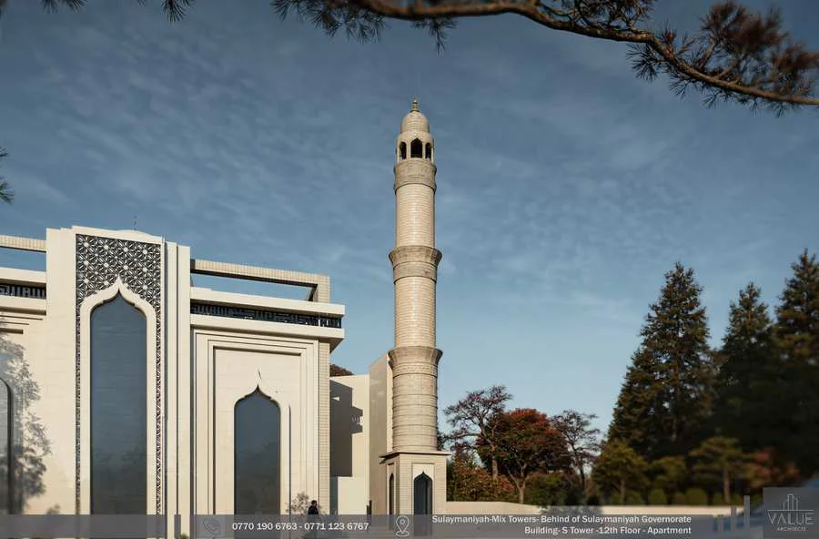 Marina City Mosque — view 2