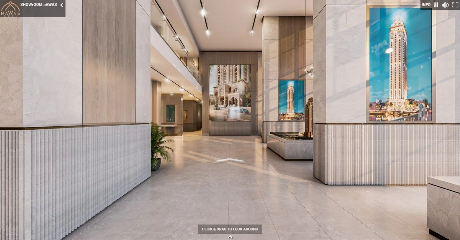 Nawas Showroom — 360° virtual tour · 16 scenes