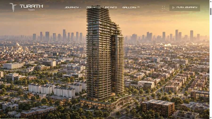 Turath — Architectural website