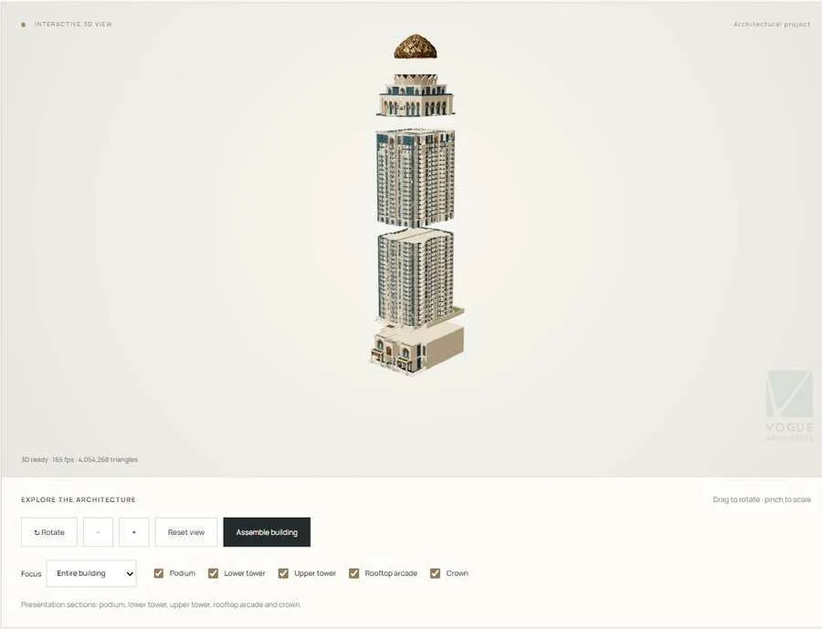 Vogue Digital — Interactive 3D & augmented reality